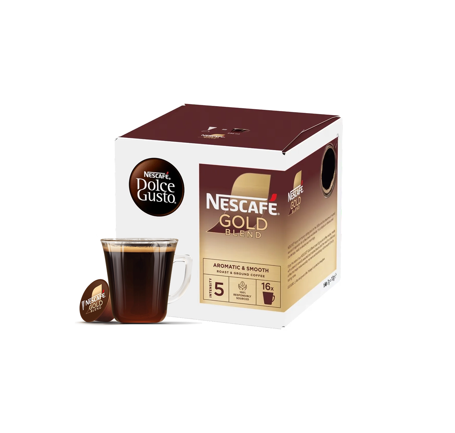 کپسول دولچه گوستو Nescafe Gold Blend