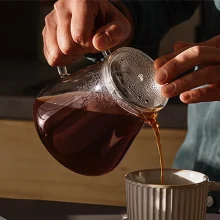 قوری شیشه ای چیبو